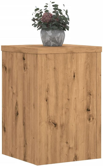 vidaXL Suporturi de plante Lemn Bej 20bucx20bucx30buccm. 2buc