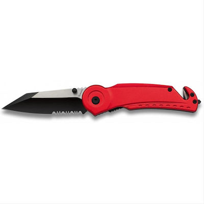 Albinox Red Folding Knife Seg-2 Code 18854