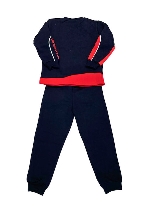 Frenzy Kids Sweatpants Set Black, Red