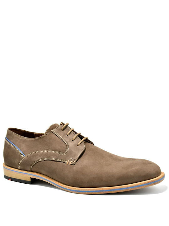 Lloyd Men's Leather Casual Shoes Brown