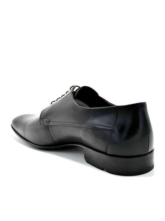 Leder Herrenschuhe Schwarz