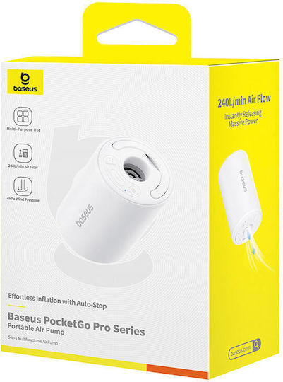Baseus Pompa Electrică Reîncărcabilă Pentru Obiecte Gonflabile 5V