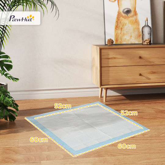 Pawhut Pampers pentru câini 60x60cm 80buc