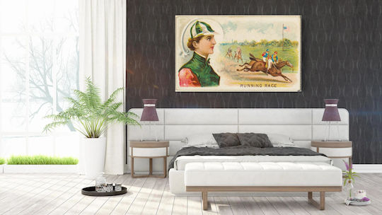 Painting Running Race From Games Sports Series N165 Old Judge Cigarettes Issued By Goodwin & Company 150x100