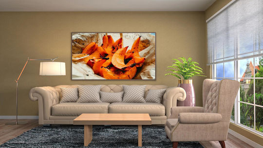 Abstract Painting Roasted Pumpkin 120x80