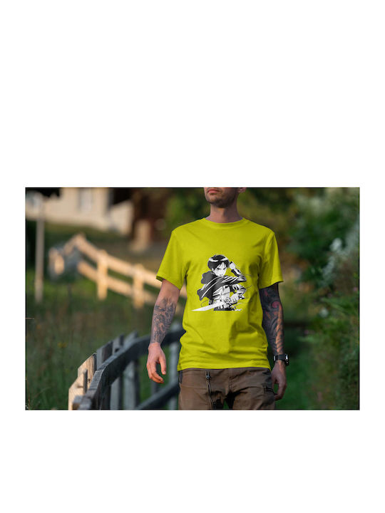 T-shirt Yellow Cotton