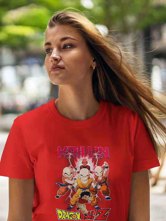 T-shirt Dragon Ball Rot Baumwolle