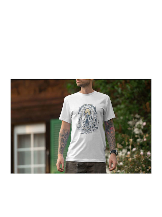 Deathly Reaper T-shirt White Cotton