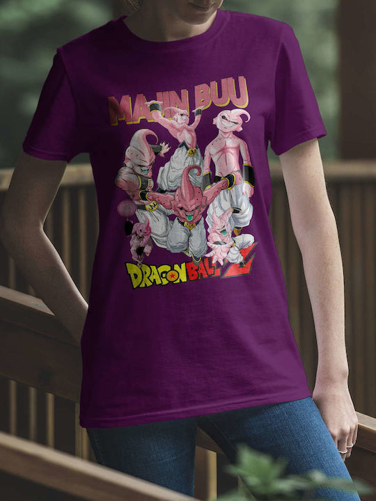 From T-shirt Dragon Ball Purple Cotton