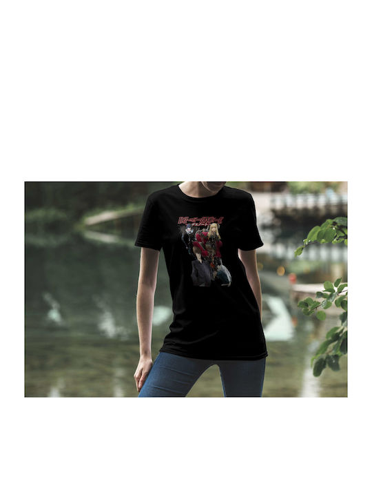 Characters T-shirt Death Note Μαύρο Βαμβακερό