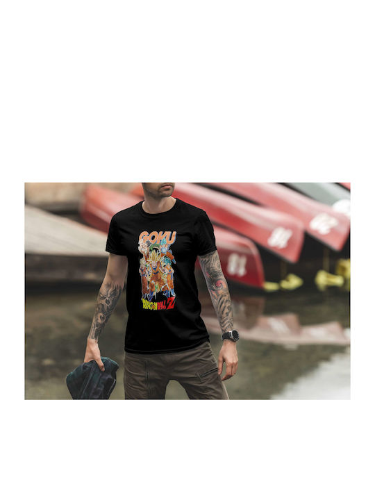 T-shirt Dragon Ball Black Cotton