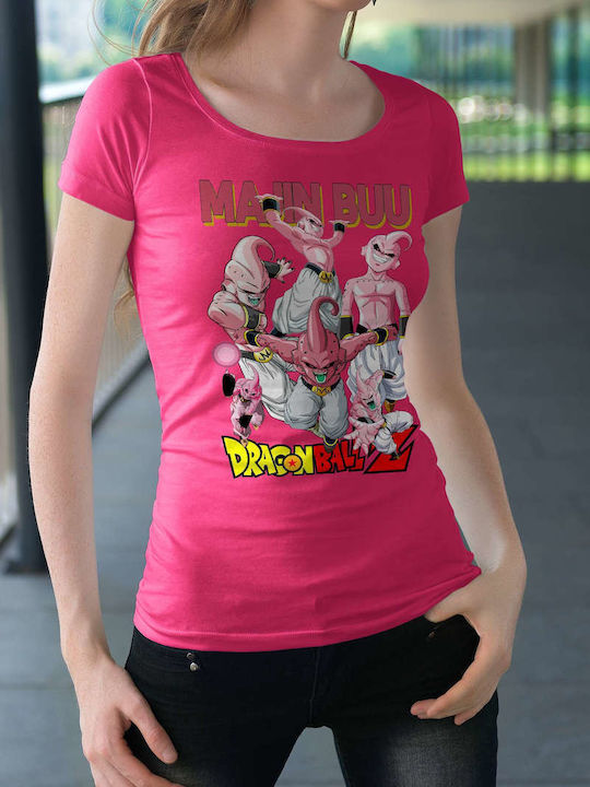 From Tricou Dragon Ball Fuchsia Bumbac