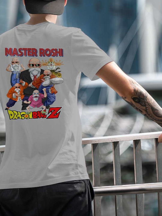 Master T-shirt Dragon Ball Gray Cotton