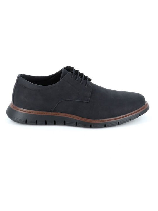 B-Soft Men's Synthetic Leather Casual Shoes Black