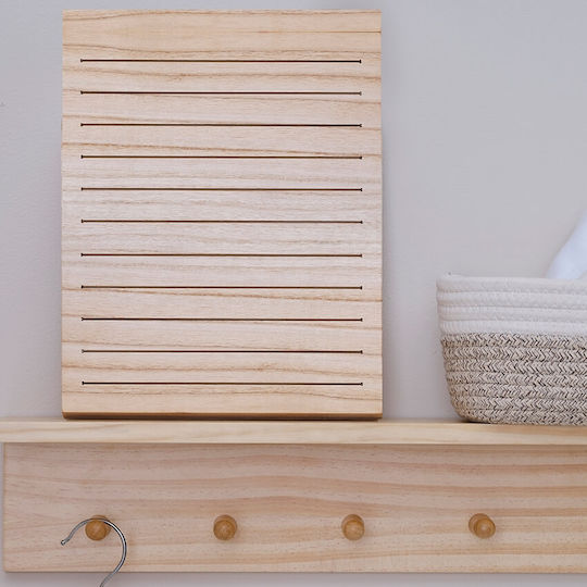 Letter Board Ξύλινο Λευκά Γράμματα