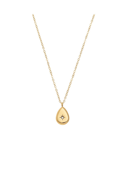 Callesta Necklace from Gold Plated Steel