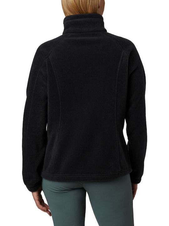 Benton Springs Women's Cardigan with Zipper Black