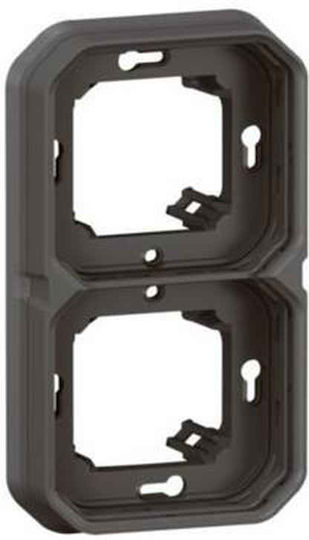 Legrand Plexo N Πλαίσιο Διακόπτη σε Γκρι Χρώμα 069607L