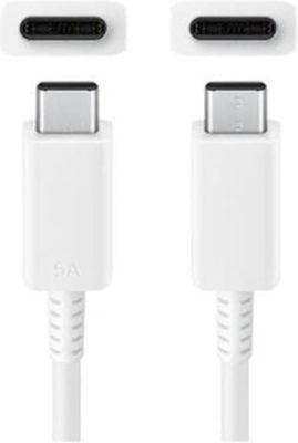 Samsung USB 2.0 Cablu USB-C bărbătesc - USB-C de sex masculin Alb 1.8m (EP-DX510JBEGEU)