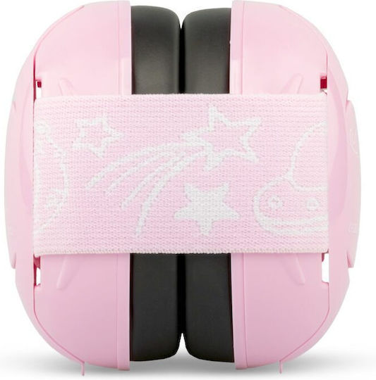 Ear Defenders Παιδικές Ωτοασπίδες σε Ροζ Χρώμα 2τμχ