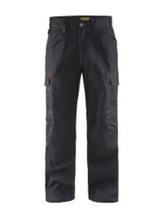 Herren Relaxed Fit Hose Schwarz