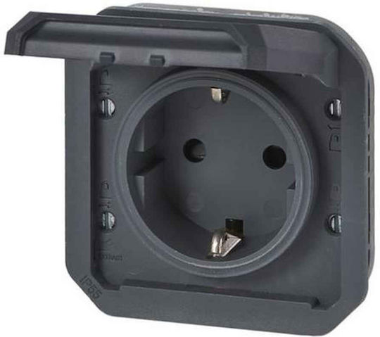 Legrand Plexo Power Socket Gray 1pcs