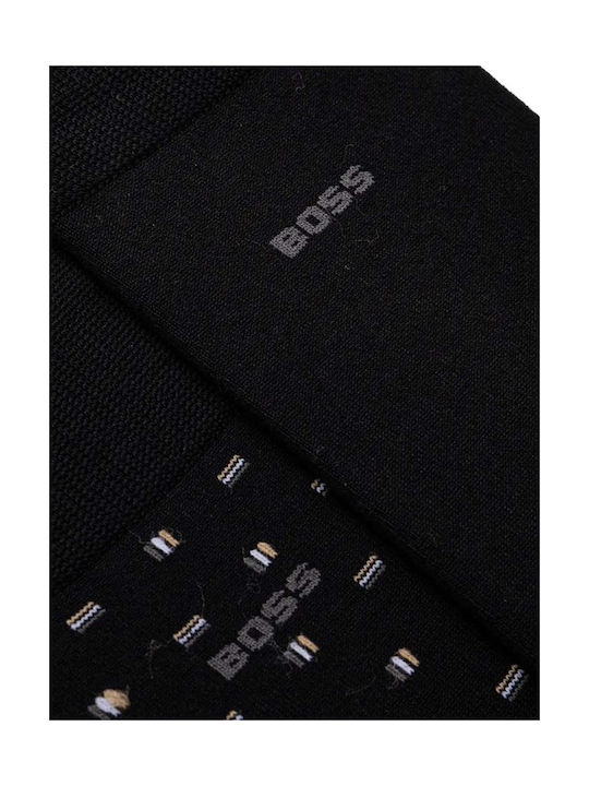 Hugo Boss Men's Socks Black 2Pack