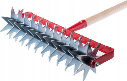 Kadax Hand Cultivator Soil Loosener Garden Aerator 145cm Rotating
