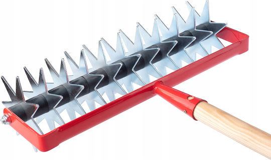 Kadax Hand Cultivator Soil Loosener Garden Aerator 145cm Rotating