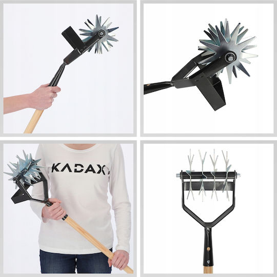 Kadax Gartenbodenlockerer Kultivator 4 Klingen