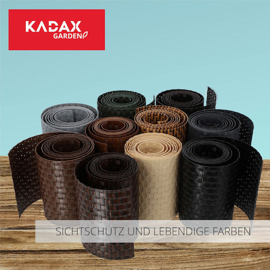 Kadax Anthracite Fencing Tape Fencing Panels 19cm 2.55m Fence Cover