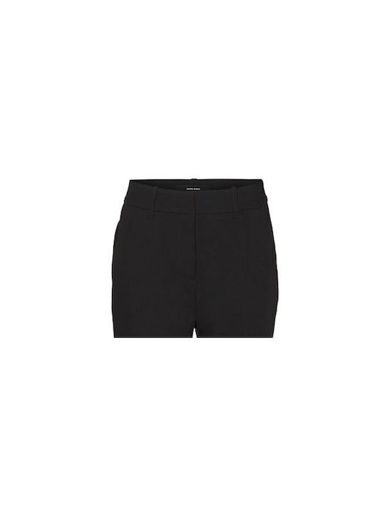 Damen Stoff Hose in Tapered Schnitt Black