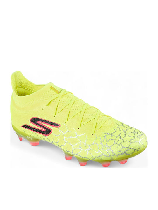 Skechers Skx 01 Elite FG Football Shoes with Yellow Cleats