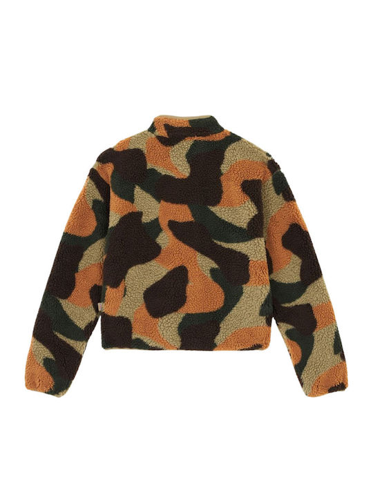 Mount Hope Fleece Damen Jacke in Grün Farbe