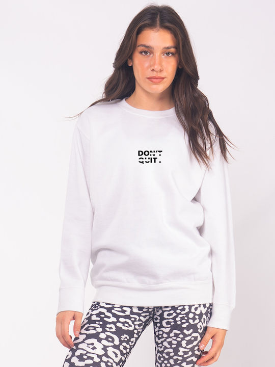 The Lady Women's Sweatshirt White