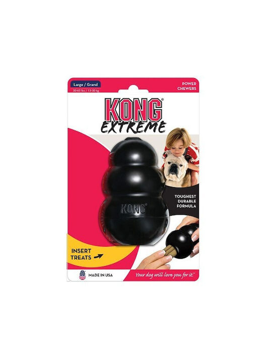 Kong Classic Toy for Dogs made of Rubber Large 9εκ. Black 47206