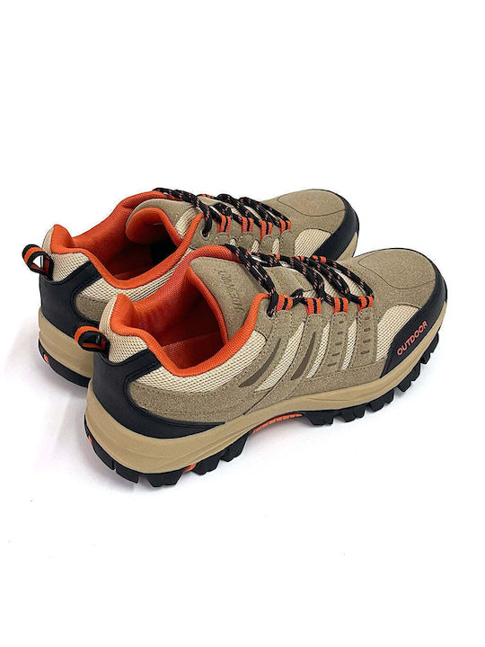 Ustyle Men's Hiking Shoes Waterproof Brown