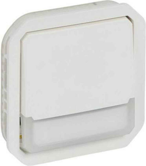 Legrand Plexo N Wall Push Bell Button White 069634L