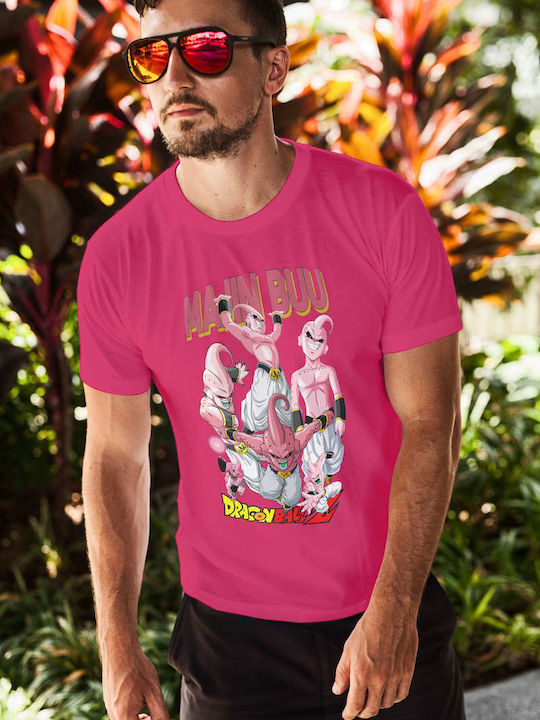 From Tricou Dragon Ball Fuchsia Bumbac