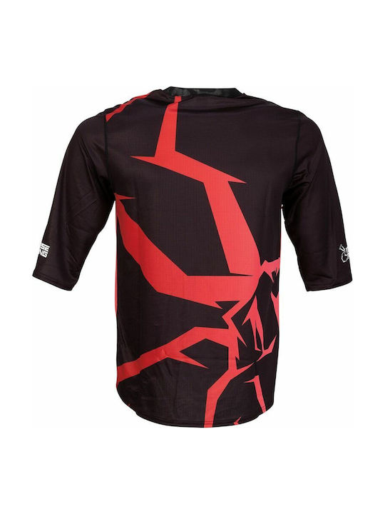 Moose Racing Ανδρική Κοντομάνικη Μπλούζα Mountain Bike Κόκκινη