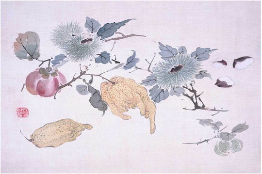 Tabloul Mâna lui Buddha 1834 De Urakami Shunkin 150x100