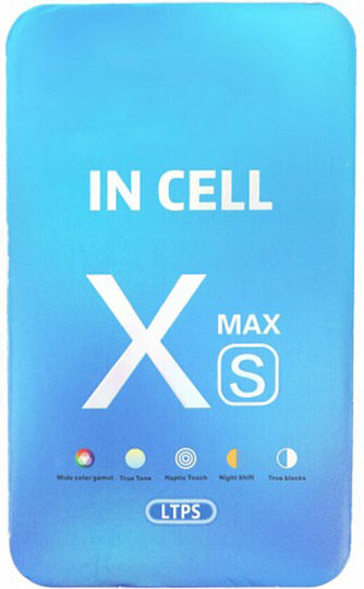 Οθόνη In-cell Lcd Display με Μηχανισμό Αφής και Πλαίσιο για iPhone XS Max (Μαύρο)
