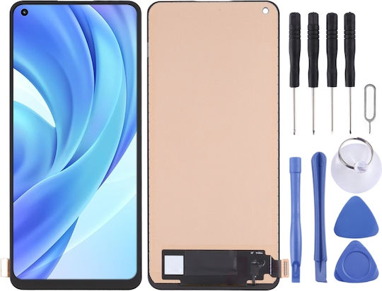 Οθόνη mit Touch-Mechanismus für Mi 11 Lite (Schwarz)