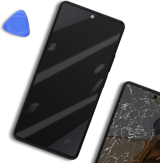 Xiaomi Екран със Сензорен Механизъм и Рамка за Mi 11T / 11T Pro - Ми 11Т / 11Т Про (Сив)