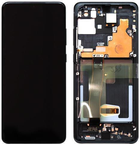 Samsung Οθόνη mit Touch-Mechanismus für Galaxy S20 Ultra (Schwarz)