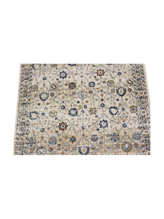 Castor Rug Rectangular Cotton Ivory Multy