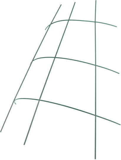 Kadax Support Ladder Potted Plants Flowers Steel Stake Oval 3pcs