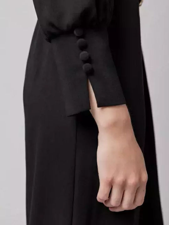 Women's Long-sleeved One-piece Suit Black