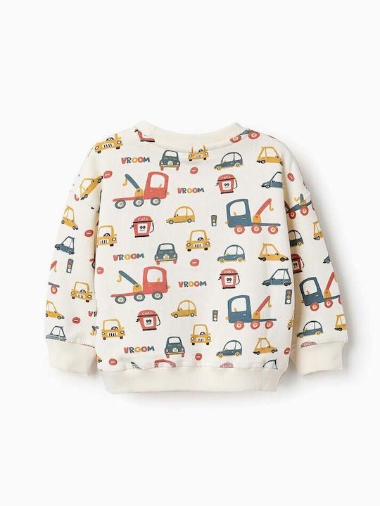 Zippy Kids Sweatshirt Ecru