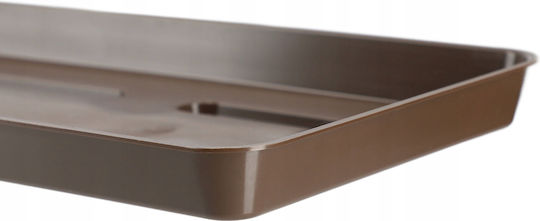 Kadax Farfurie Pot Plastic Maro 183440